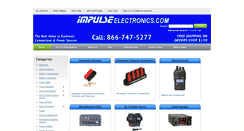 Desktop Screenshot of impulseelectronics.com